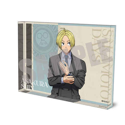 『SAKAMOTO DAYS』アクリルブロック 朝倉 シン Dress up ver.